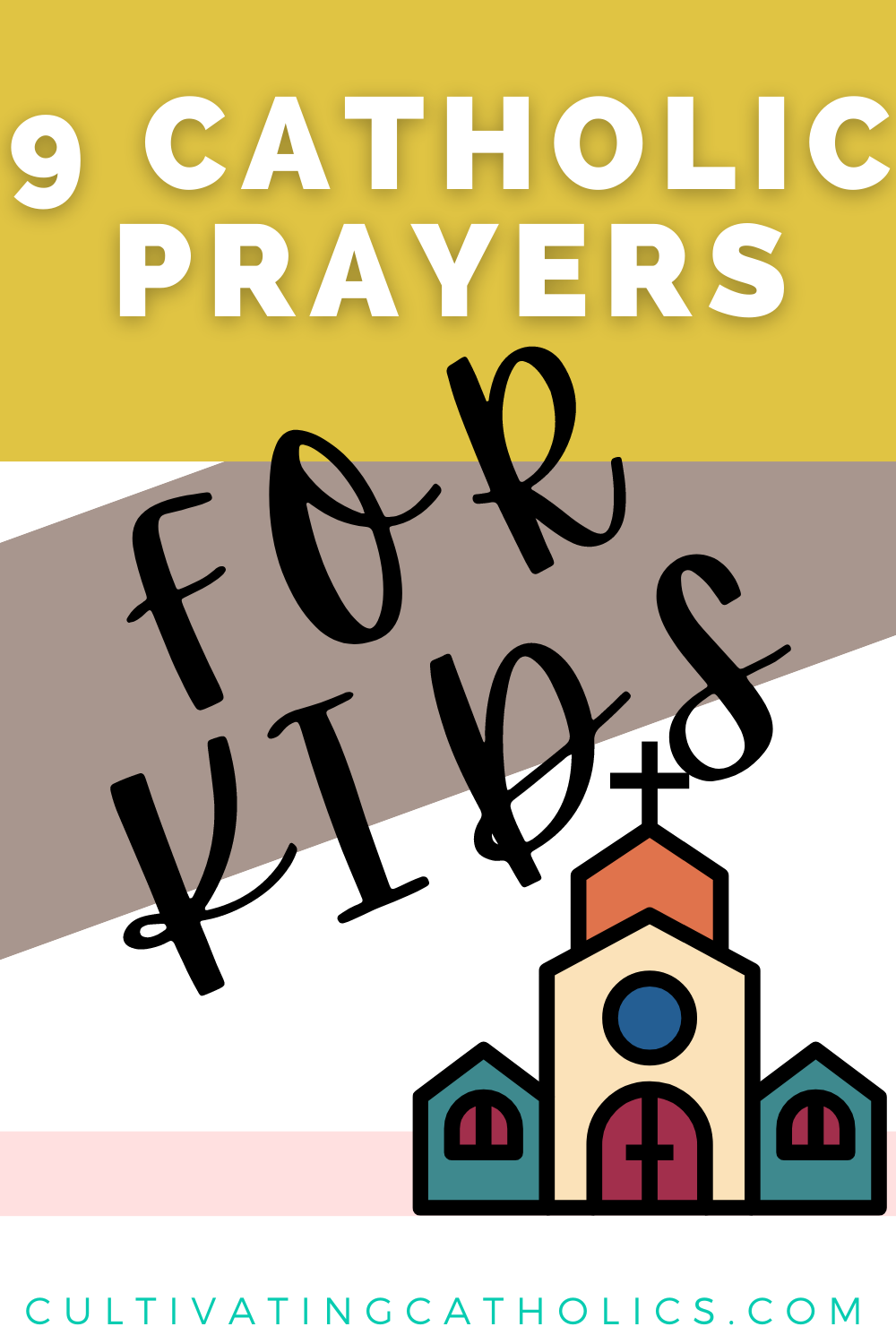 praying the rosary for kids worksheet